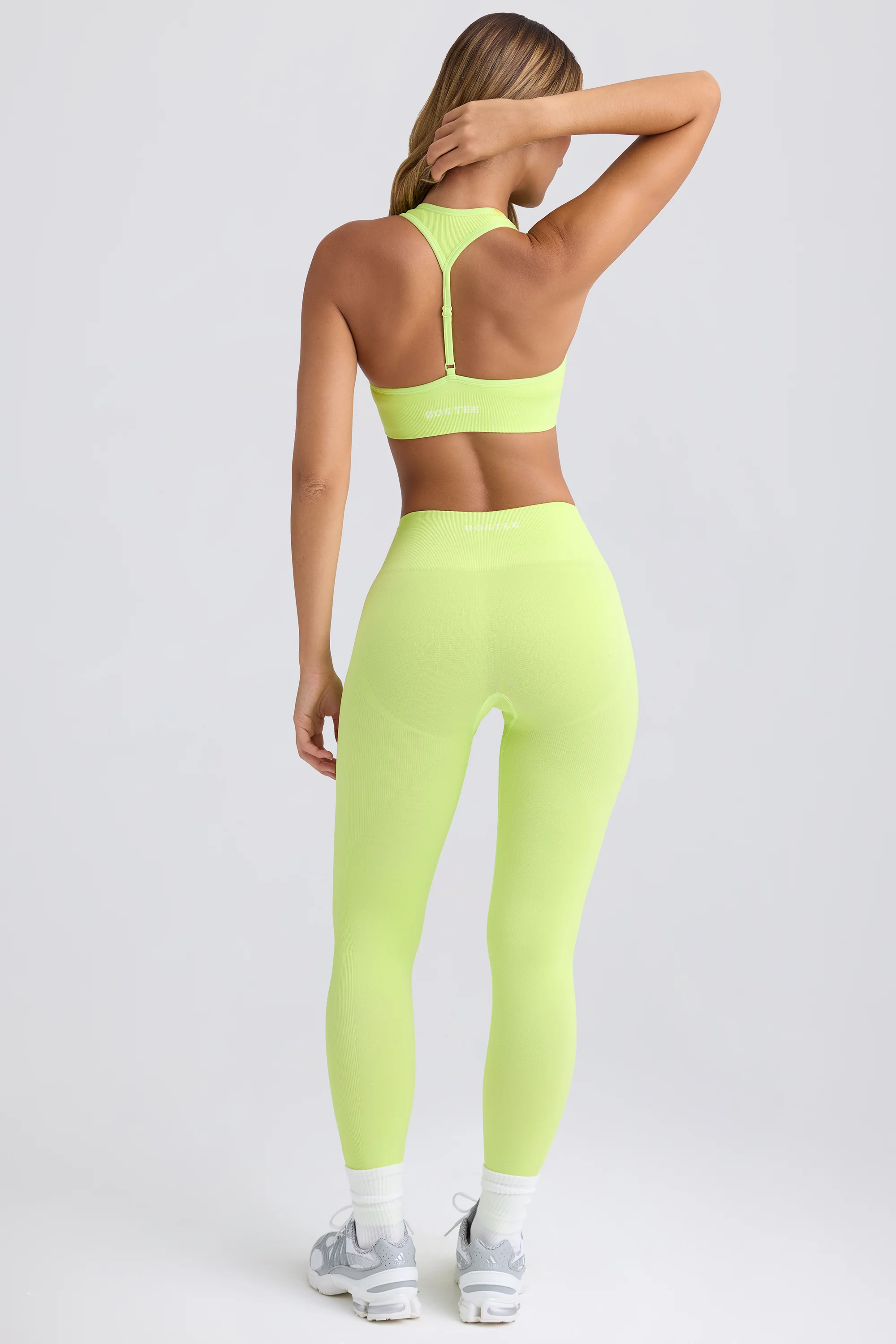 Super Sculpt Seamless Leggings in Key Lime - Image 3